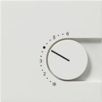 Gira 0396 112 Термостат помещения 230/5 (2) A~ с перекрестным кнопочным выключателем