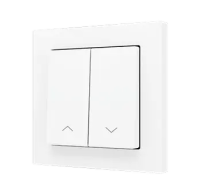 Zennio ZS552PB2SMW ZS55. Простая сенсорная кнопка для 1 двоичного входа, 55 x 55 мм, матовый белый