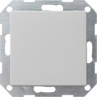 Gira 0130015 Кнопочный выключатель 10 AX 250 В~ с вертикально расположенной клавишейПереключающий контакт 1-пол.