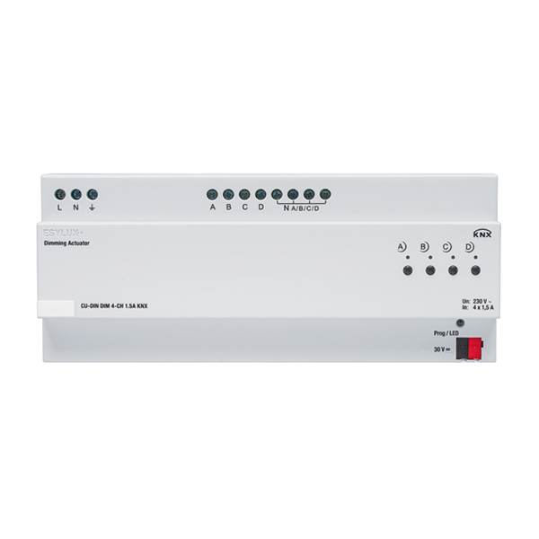 Оборудование Esylux EC10430312 Исполнительные элементы CU-DIN DIM 4-CH 1.5A KNX по выгодной цене. Купить в Москве со скидкой.