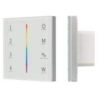 Arlight 025168 Панель Sens SMART-P22-RGBW White (12-24V, 4x3A, 2.4G) (Arlight, IP20 Пластик, 5 лет)