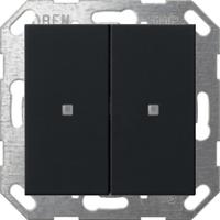 Gira 5173 005 Кнопочный выключатель KNX, клавиша, 2-местн.