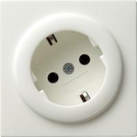 Gira 0448 40 Розетка SCHUKO 16 A 250 В~ с повернутой на 30° вставкой