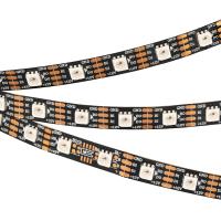 Arlight 029758 Светодиодная лента SPI-5000-RAM-5060-60 12V Cx1 RGB-Auto (Black 10mm, 8W/m, IP20) (Arlight, Открытый, IP20)