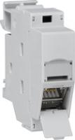 Gira 574800 Корпус REG с Modular Jack кат.6A-модульТехнология обжима со смещением изоляции