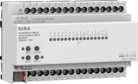 Gira 503800 Коммутатор, 16-канал., 16 A / исполнительное устройство жалюзи, 8-канал., 16 А, KNX Komfort