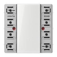 Jung LS 5094 TSM KNX кнопочный модуль «универсальный», 4 группы