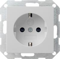 Gira 2755 015 Розетка SCHUKO 16 A 250 В~ с затвором (shutter) и символом , без распорочных захватов