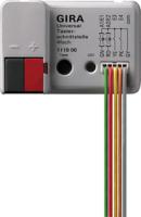 Gira 111900 Универсальный интерфейс кнопочного выключателя KNX, 4-канал.