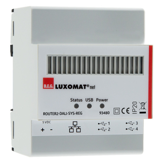 Оборудование BEG Luxomat 93480 Системные устройства ROUTER2-DALI-SYS-REG по выгодной цене. Купить в Москве со скидкой.