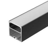Arlight 027990 Профиль с экраном SL-LINE-5050-2500 BLACK+OPAL (Arlight, Алюминий)