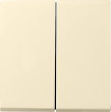 Gira 0266 01 Клавиша 2-местн., в комплекте с набором уплотнений IP44 Standard 55, Gira E2