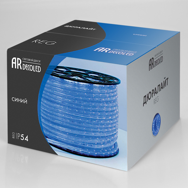 Оборудование Arlight 024646 Дюралайт ARD-REG-LIVE Blue (220V, 36 LED/m, 100m) (ARDCL, Закрытый) по выгодной цене. Купить в Москве со скидкой.