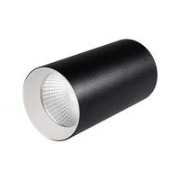 Arlight 022954 Светильник накладной SP-POLO-R85-1-15W Day White 40deg (Black, White Ring) (Arlight, IP20 Металл, 3 года)