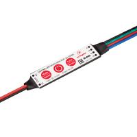 Arlight 031606 Контроллер SMART-MINI-RGB (12-24V, 3x1.5A) (Arlight, IP20 Пластик, 5 лет)