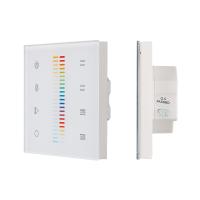 Arlight 021035 Панель Sens SR-2830C-AC-RF-IN White (220V,RGB+CCT,4зоны) (Arlight, IP20 Пластик, 3 года)