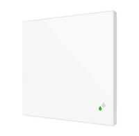 Zennio ZSFSENV2GW Flat Sensato v2/Датчик влажности и температуры KNX для скрытого монтажа, цвет: Белый, оттенок: Глянцевый