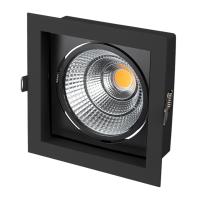 Arlight 037028 Светильник CL-KARDAN-S152x152-25W White6000 (BK-BK, 30 deg) (Arlight, IP20 Металл, 3 года)