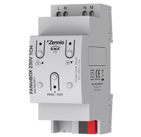Zennio FANinBOX 230V 1CH/Контроллер потолочных вентиляторов KNX, 1 канал, 230 VAC ZCLFB230C1