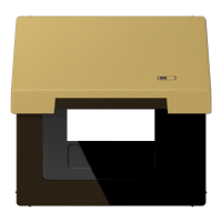 Jung ME 2990 KL USB C Откидная крышка (с возвратной пружиной)