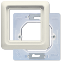 Jung CD 681 WU W Рамка90 x 90 мм, с уплотнителем (IP 44)