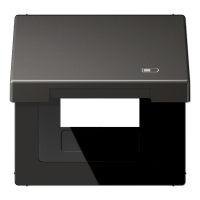 Jung AL 2990 KL USB AN Откидная крышка (с возвратной пружиной)