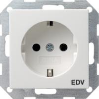 Gira 0458 27 Розетка SCHUKO 16 A 250 В~ с надписью "EDV"
