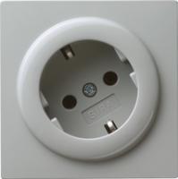 Gira 0448 42 Розетка SCHUKO 16 A 250 В~ с повернутой на 30° вставкой