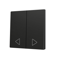 Zennio ZS70CSOFT22AC ZS70, Накладка для кнопки Double KNX Soft 70x70 мм, Наклон вниз, Антрацит, На заказ