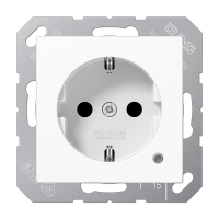 Jung ABA 1520 KO WW SCHUKO®-розетка 16 A / 250 B ~