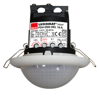 Оборудование BEG Luxomat 92547 Потолочный датчик присутствия PD4-M-DIM-HKL-16A по выгодной цене. Купить в Москве со скидкой.