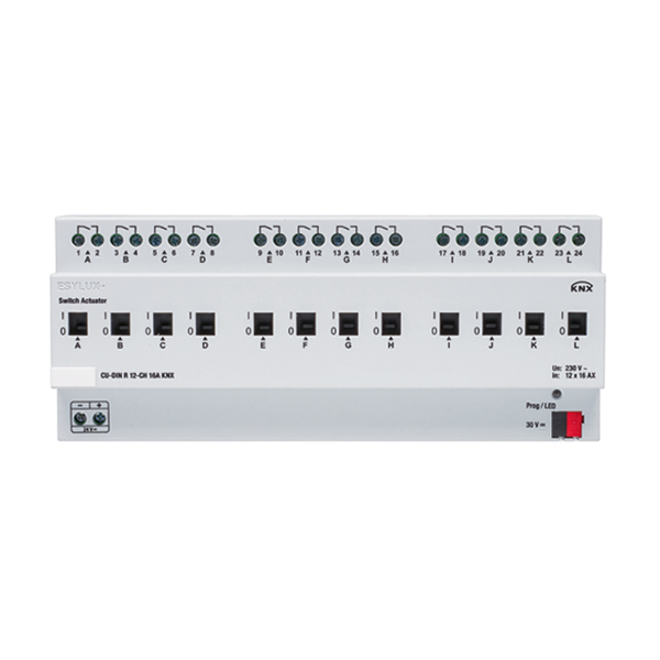 Оборудование Esylux EC10430305 Исполнительные элементы CU-DIN R 12-CH 16A KNX по выгодной цене. Купить в Москве со скидкой.