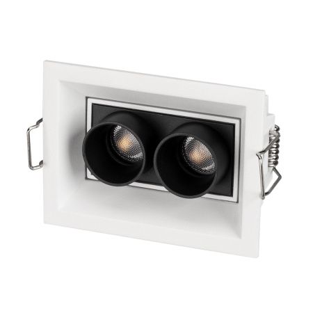 Arlight 031928 Светильник MS-ORIENT-BUILT-TURN-TC-S67x90-5W Warm3000 (WH-BK, 30 deg, 230V) (Arlight, IP20 Металл, 5 лет)
