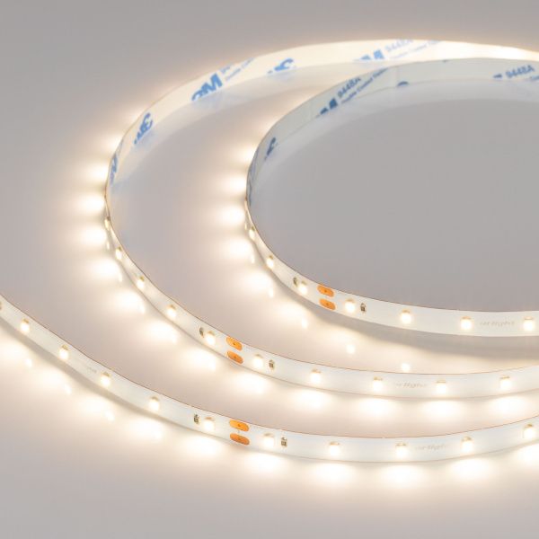 Оборудование Arlight 033518 Светодиодная лента NT-A60-8mm 24V Warm2700 (4.8 W/m, IP20, 3528, 5m) (Arlight, Открытый) по выгодной цене. Купить в Москве со скидкой.