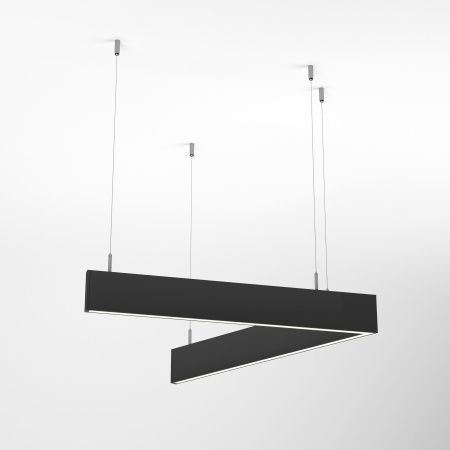 Arlight 033012 Светильник ALT-LINEAIR-ANGLE-60-FLAT-UPDOWN-DIM-700x605-55W Day4000 (BK, 100 deg, 230V) (Arlight, IP20 Металл, 3 года)