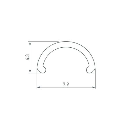 Оборудование Arlight 036326 Экран ARH-ROUND-D8-2000 Round Opal (Arlight, Пластик) по выгодной цене. Купить в Москве со скидкой.