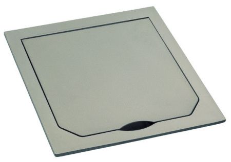 ABL 1471PLM КРЫШКА МЕТАЛЛИЧЕСКАЯ, ПЛАТИНА, МАТОВАЯ, IP41