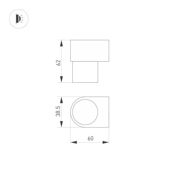 Оборудование Arlight 035539 Светильник SP-SPICY-WALL-MINI-S60x39-3W Day4000 (WH, 40 deg, 230V) (Arlight, IP20 Металл, 3 года) по выгодной цене. Купить в Москве со скидкой.