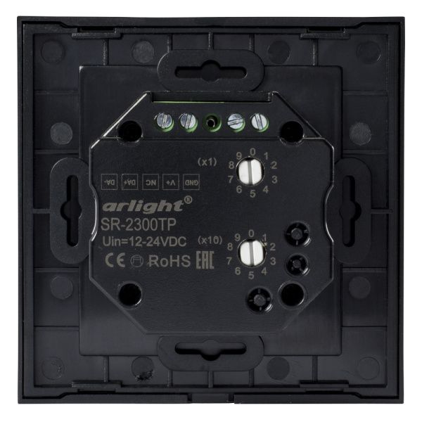 Оборудование Arlight 020239 Панель SR-2300TP-IN Black (DALI, RGBW) (Arlight, -) по выгодной цене. Купить в Москве со скидкой.