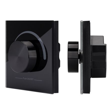 Arlight 020947 Панель Rotary SR-2836R-RF-IN Black (3V, DIM) (Arlight, IP20 Пластик, 3 года)