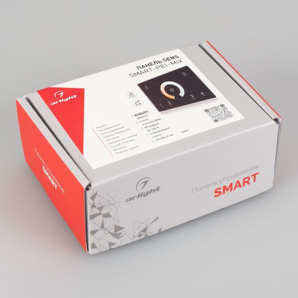 Оборудование Arlight 028401 Панель Sens SMART-P81-MIX Black (230V, 4 зоны, 2.4G) (Arlight, IP20 Пластик, 5 лет) по выгодной цене. Купить в Москве со скидкой.