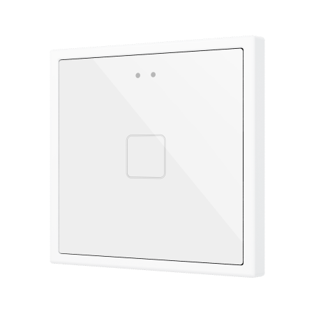 Zennio ZVIFR70X1W Выключатель сенсорный KNX Flat RGB 70 X1, 1 кнопка, 70x70, белый