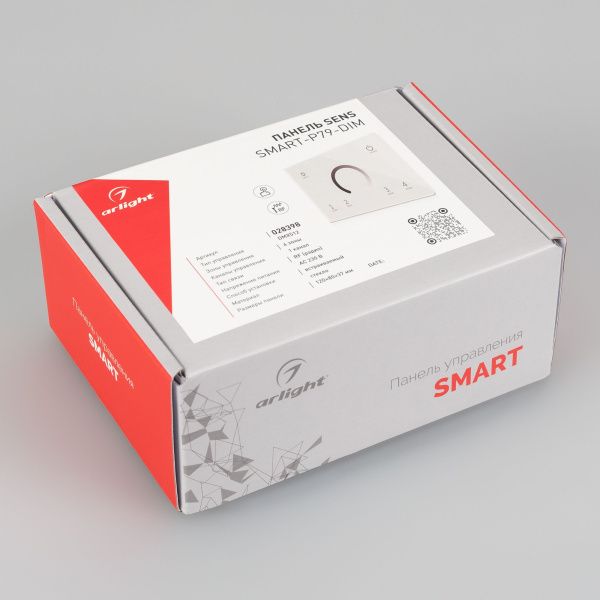 Оборудование Arlight 028398 Панель Sens SMART-P79-DIM White (230V, 4 зоны, 2.4G) (Arlight, IP20 Пластик, 5 лет) по выгодной цене. Купить в Москве со скидкой.