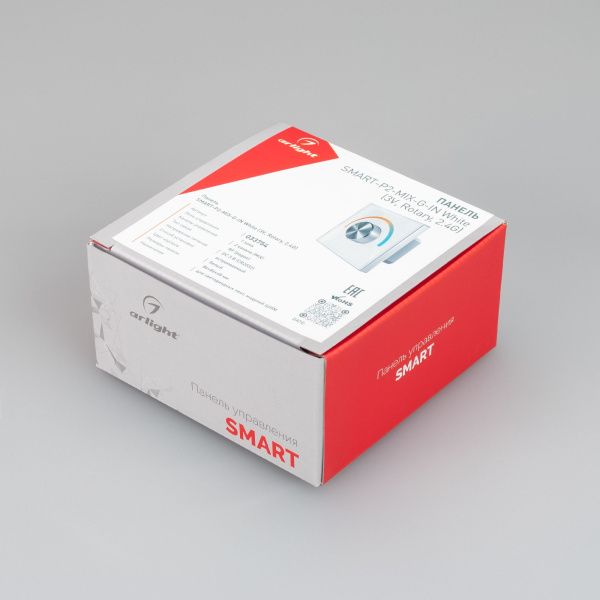 Оборудование Arlight 033754 Панель SMART-P2-MIX-G-IN White (3V, Rotary, 2.4G) (Arlight, IP20 Пластик, 5 лет) по выгодной цене. Купить в Москве со скидкой.
