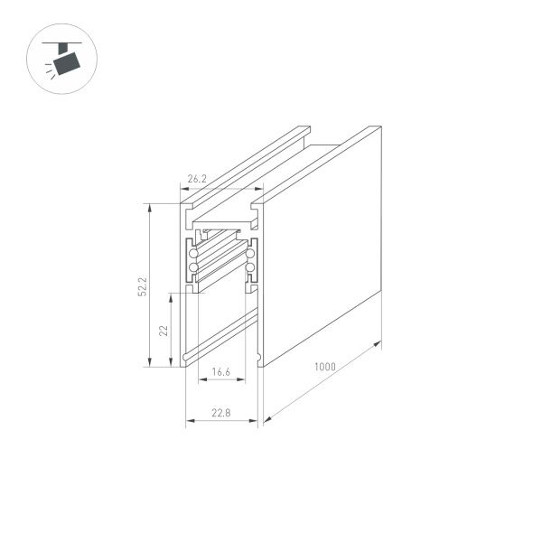 Оборудование Arlight 035799 Трек MAG-ORIENT-TRACK-2652-1000 (WH) (Arlight, IP20 Металл, 3 года) по выгодной цене. Купить в Москве со скидкой.