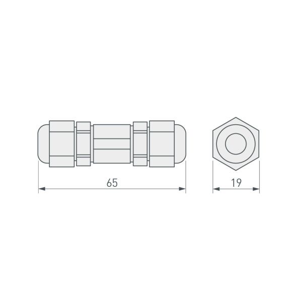 Оборудование Arlight 016900 Соединитель KLW-2 (4-10mm, IP67) (Arlight, Пластик) по выгодной цене. Купить в Москве со скидкой.