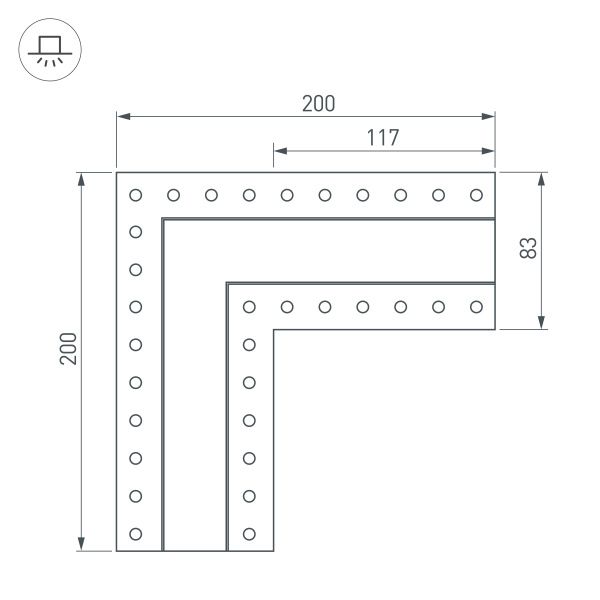 Оборудование Arlight 030097 Угол SL-LINIA32-FANTOM (Arlight, Металл) по выгодной цене. Купить в Москве со скидкой.