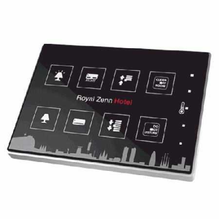 Zennio ZVI-TMDP8-P Выключатель сенсорный KNX Touch-MyDesign Plus, цвет: Цвет на выбор