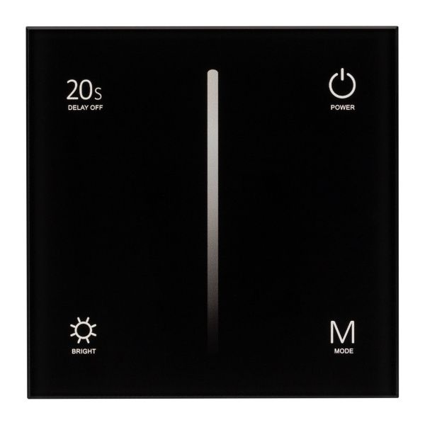 Оборудование Arlight 034780 Панель SMART-P6-DIM-G-IN Black (12-24V, 4x3A, Sens, 2.4G) (Arlight, IP20 Пластик, 5 лет) по выгодной цене. Купить в Москве со скидкой.
