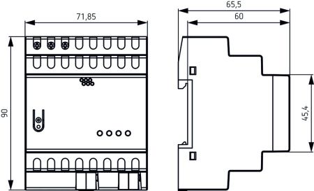 Оборудование Theben 9070958 Источник питания KNX 640 mA PS 640 mA T KNX по выгодной цене. Купить в Москве со скидкой.